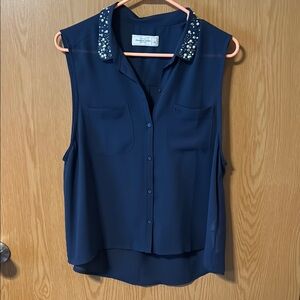 Abercrombie and Fitch tank button up